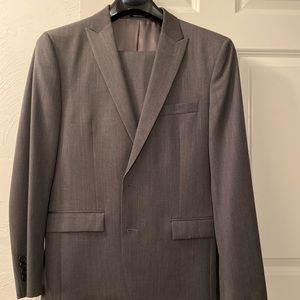 Men’s Egara Slim Fit Suit Jacket 42R tailored grey